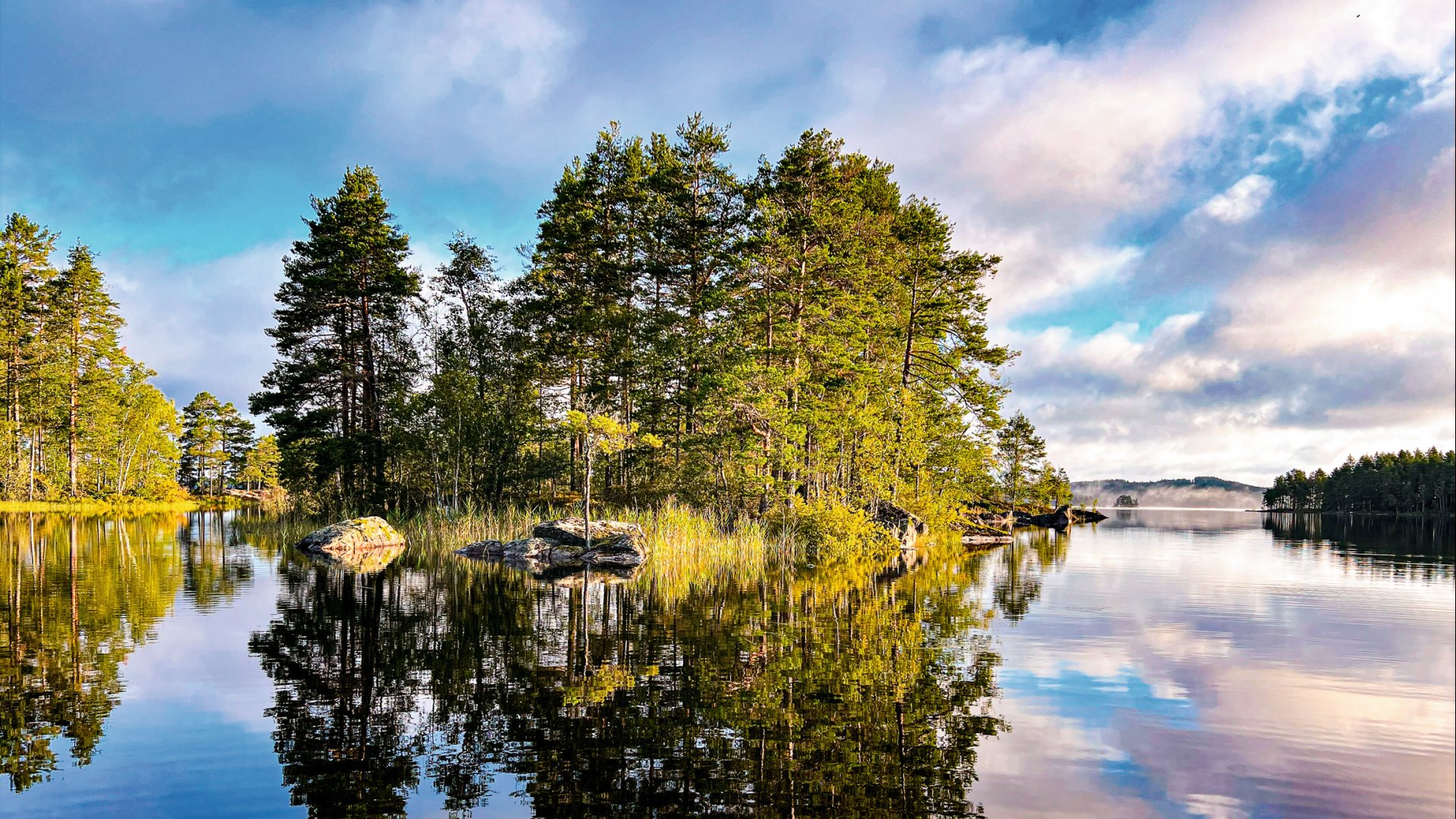 Scandtrack Kanutour Schweden 08-Morgenstimmung