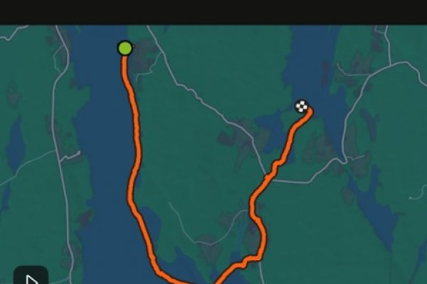 Scandtrack Kanutour Schweden Tag-2-Streckenverlauf