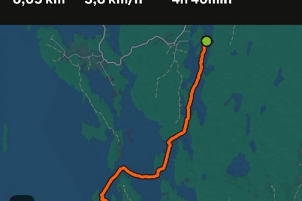 Scandtrack Kanutour Schweden Tag-6-Streckenverlauf