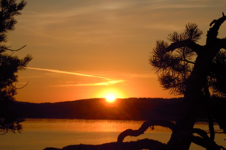 Scandtrack Kanutour Schweden Sonnenaufgang