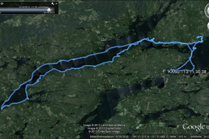 Scandtrack Kanutour Schweden Track1