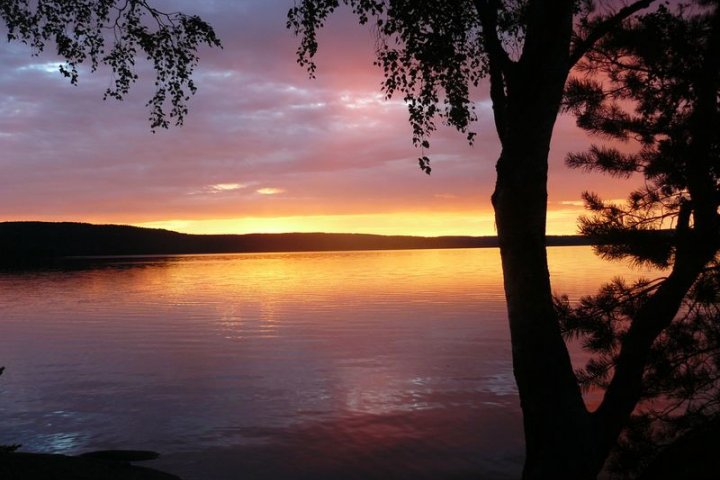 Scandtrack Kanutour Schweden Sonnenaufgang