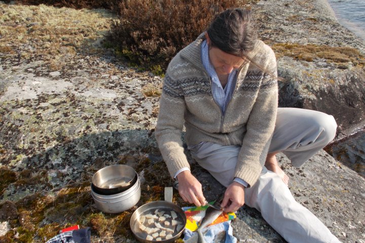 Scandtrack Kanutour Schweden 10BarschsuppezumFrhstckJPG