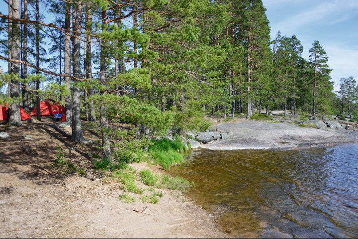 Scandtrack Kanutour Schweden Rastplatz13