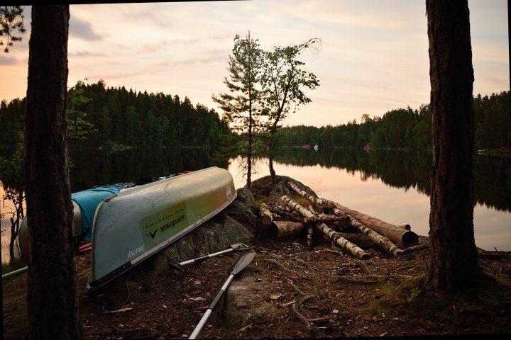 Scandtrack Kanutour Schweden Rastplatz40