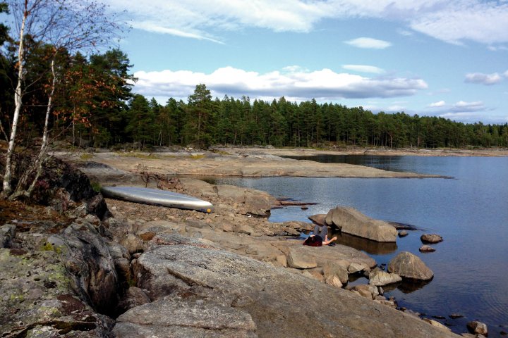 Scandtrack Kanutour Schweden 01ErsterRastplatz