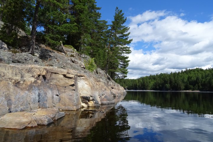 Scandtrack Kanutour Schweden 472017SpiegelungimWasser