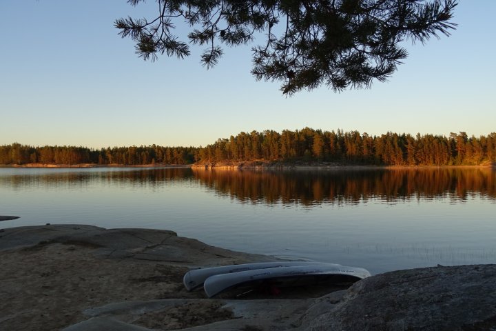 Scandtrack Kanutour Schweden 572017Abendstimmung