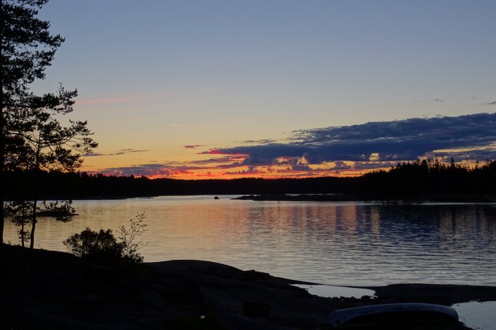 Scandtrack Kanutour Schweden 672017Sonnenaufgang