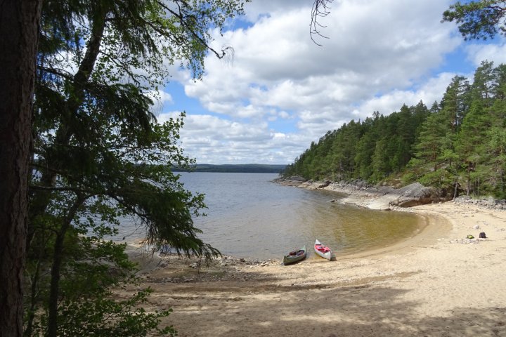 Scandtrack Kanutour Schweden 772017StrandinselBrn