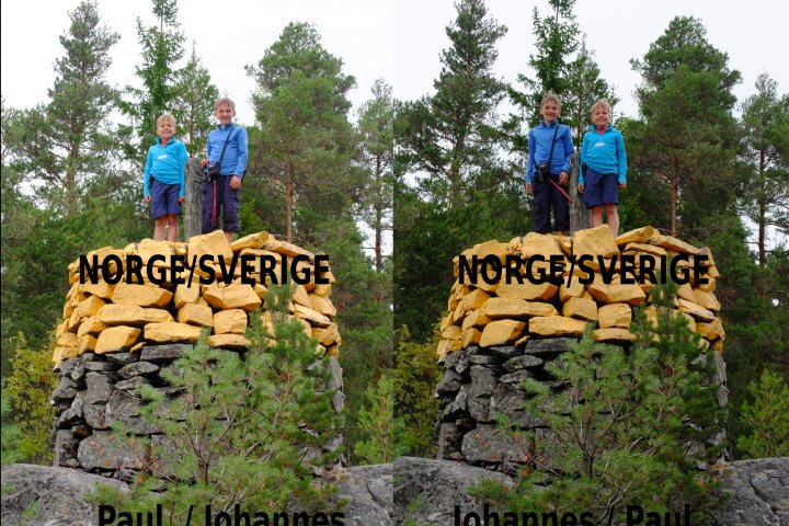 Scandtrack Kanutour Schweden Grenzstein
