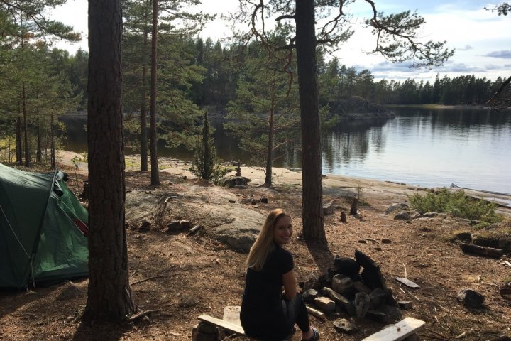 Scandtrack Kanutour Schweden Camp1