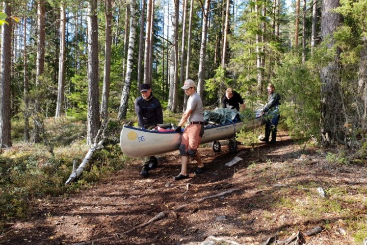 Scandtrack Kanutour Schweden 15drittertag