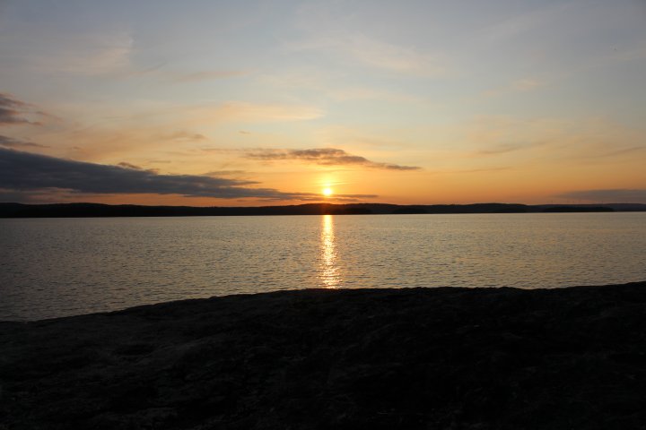 Scandtrack Kanutour Schweden 13WunderschnerSonnenuntergang