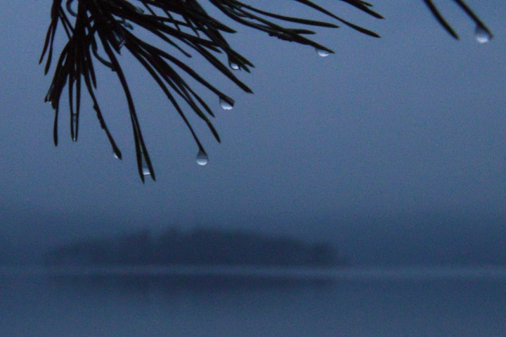 Scandtrack Kanutour Schweden 010Raindrops
