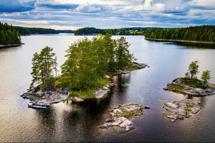 Scandtrack Kanutour Schweden DJI0048
