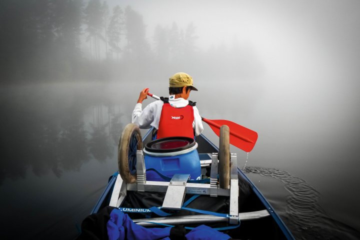 Scandtrack Kanutour Schweden 20130821zumStoraLe1