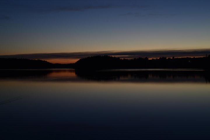 Scandtrack Kanutour Schweden Sonnenunterrgang-von-Insel-1