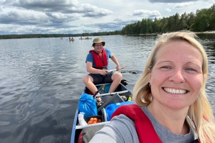 Scandtrack Kanutour Schweden Selfi-mit-Willi