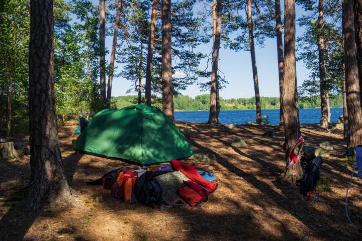 Scandtrack Kanutour Schweden 2NebenDANOZelt