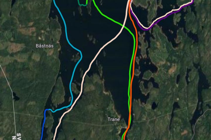 Scandtrack Kanutour Schweden Karte46km