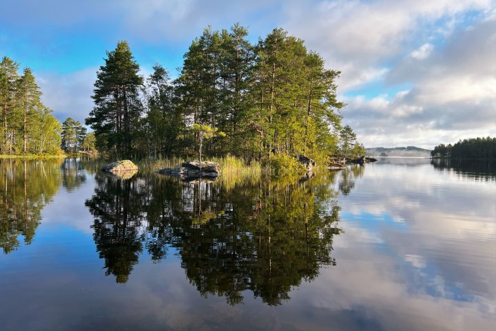Scandtrack Kanutour Schweden 08-Morgenstimmung