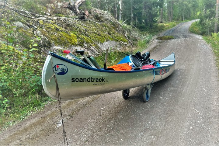 Scandtrack Kanutour Schweden 09-Kanuwagen