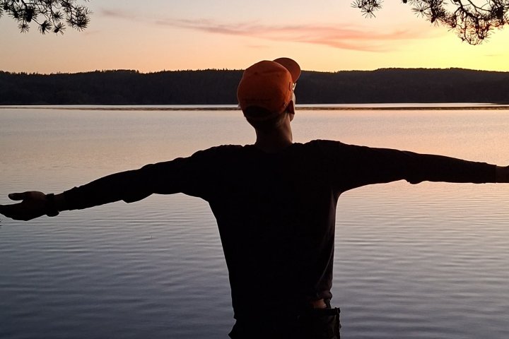 Scandtrack Kanutour Schweden Sonnenuntergangich