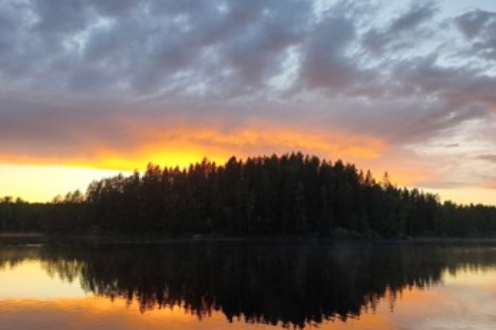 Scandtrack Kanutour Schweden Tag-5-Sundowner