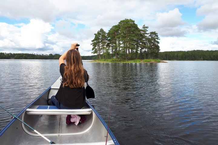 Scandtrack Kanutour Schweden Insel