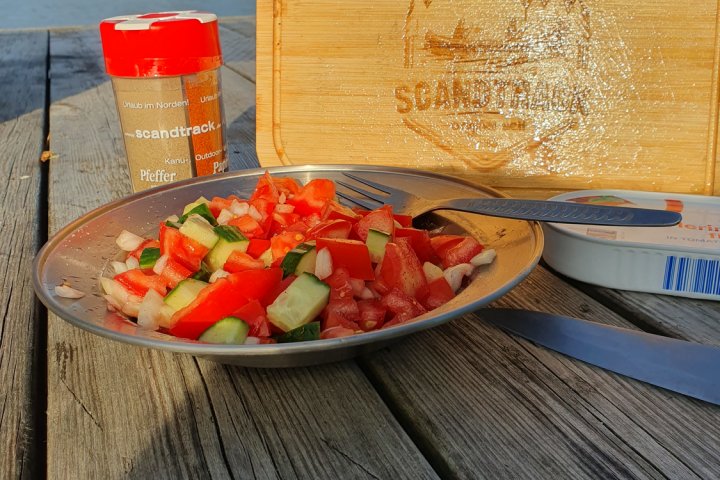 Scandtrack Kanutour Schweden Snack-Time